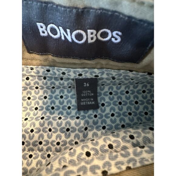Bonobos Men's Cotton 9” Inseam Chino Shorts Size 36 - Picture 3 of 8